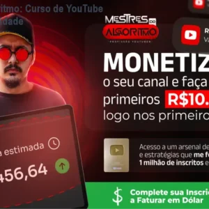 Mestres do Algoritmo: Curso de YouTube com IA e Credibilidade