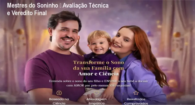 Imagem promocional do curso Mestres do Soninho com destaque para oferta de cupom