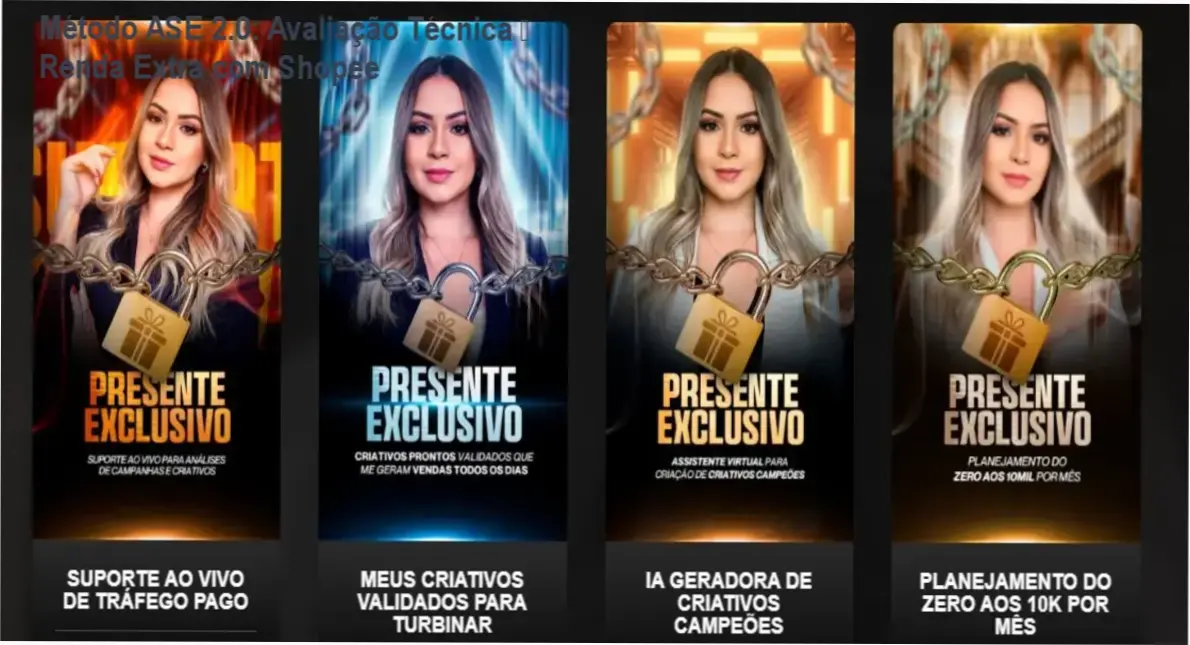 Capa do Avaliação Técnica do Método ASE 2.0 mostrando ganhos em Shopee