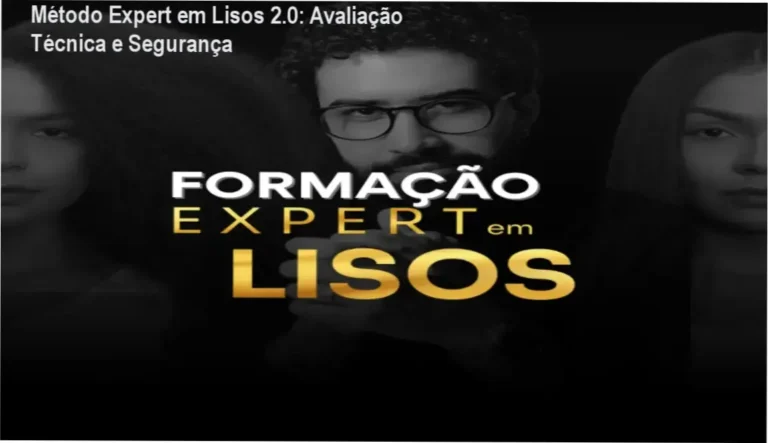 Curso Método Expert em Lisos 2.0 exibindo selo de desconto e certificado