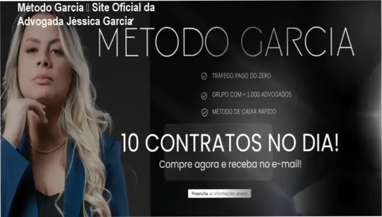 Método Garcia página oficial da advogada Jéssica Garcia