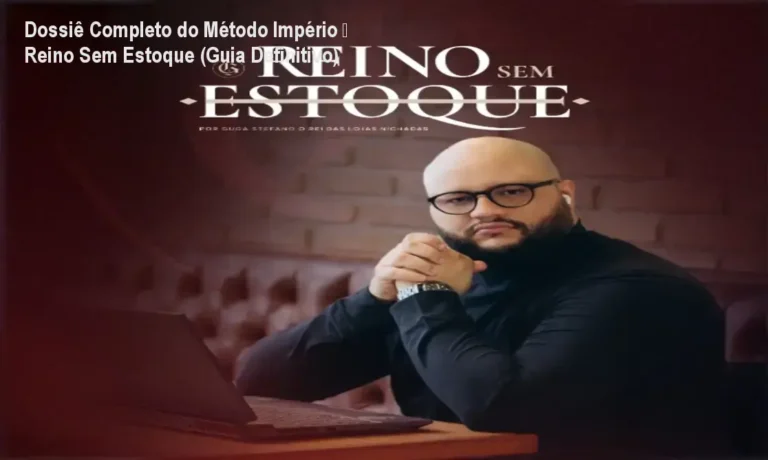 Imagem promocional do curso Método Império – Reino Sem Estoque mostrando bônus e oferta oficial