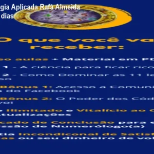 Curso Numerologia Aplicada Rafà Almeida – Aprenda em 30 dias