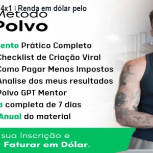 Método Polvo 4x1 – Renda em dólar pelo celular