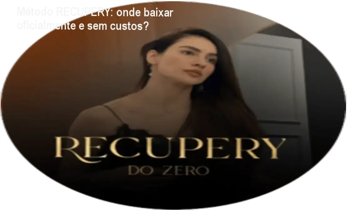 Imagem ilustrando a página oficial de download do Método RECUPERY