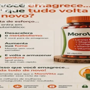 MoroVitta – Emagreça até 7kg/mês, pele firme e compra segura