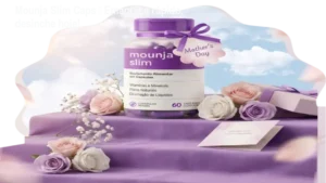 Mounja Slim Caps cápsulas naturais para queimar gordura e reduzir inchaço abdominal