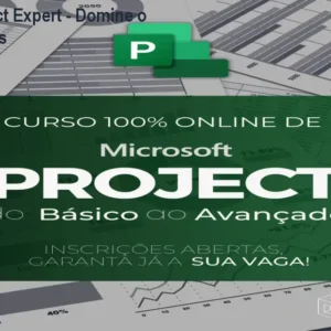 Curso MS Project Expert - Domine o Gantt para Obras