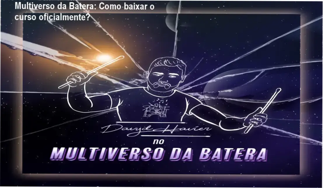 Tela mostrando como acessar o curso Multiverso da Batera pelo site oficial