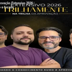 Na trilha da Aprovação Extensivo 2026 – Curso completo e focado