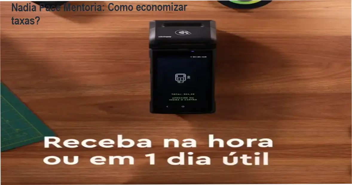 Nadia Pace apresentando sua mentoria que ensina a reduzir taxas de pagamento com Pix gratuito.