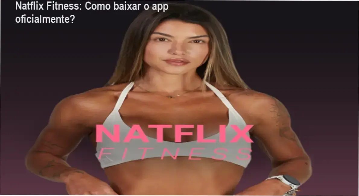 Tela do aplicativo Natflix Fitness mostrando treinos e cardápios