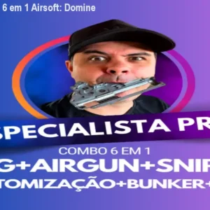 Especialista PRO 6 em 1 Airsoft: Domine e fature até R$4k