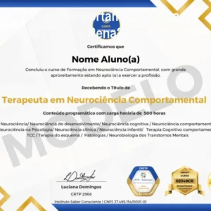 Neurociência Comportamental para Terapeutas – Vale a Pena? – Preço
