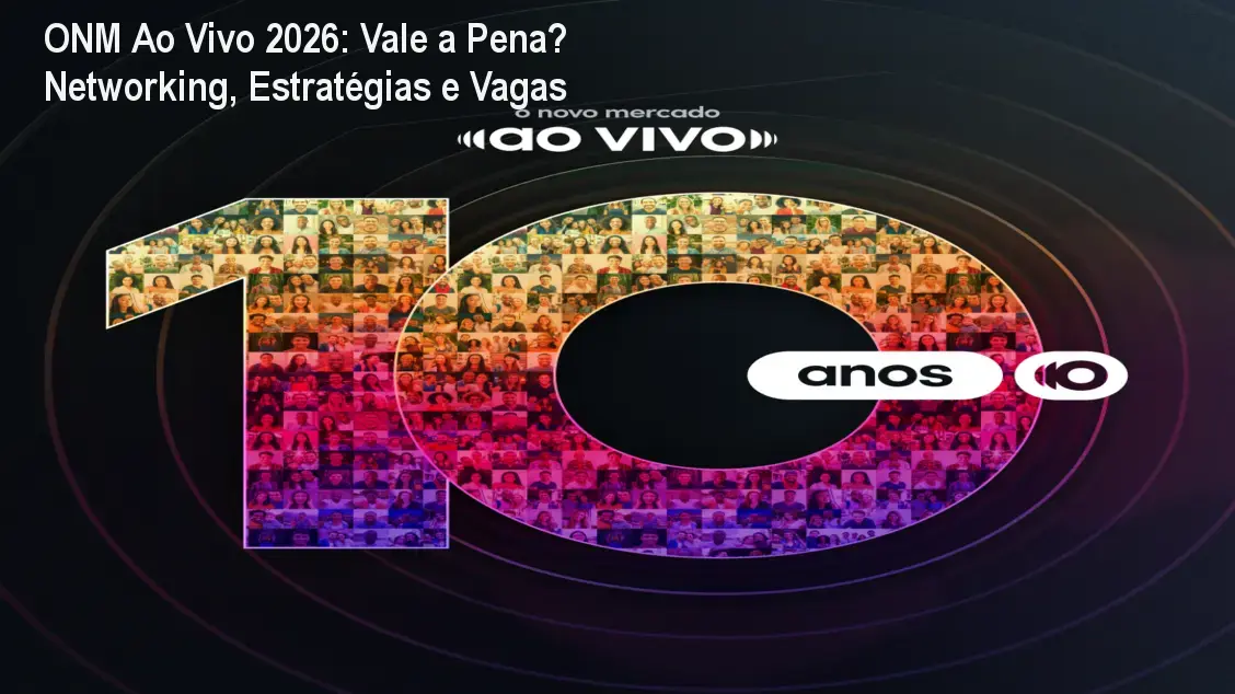 ONM Ao Vivo 2026: Vale a Pena? Networking, Estratégias e Vagas 1 Participantes em evento de marketing digital do ONM Ao Vivo no Vibra São Paulo realizando networking