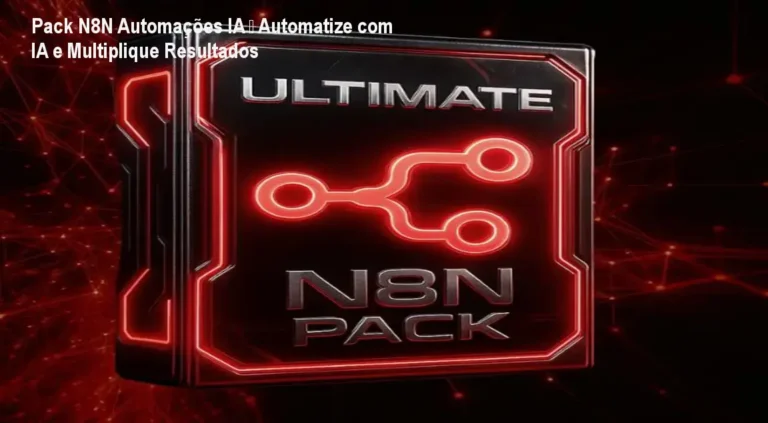 Pack N8N Automações IA – Automatize com IA e Multiplique Resultados 4 Imagem do Pack N8N Automações IA mostrando exemplos de fluxos automatizados com IA