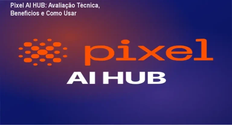 Tela do Pixel AI HUB mostrando comunidade de empresários e ferramentas de IA aplicadas ao negócio