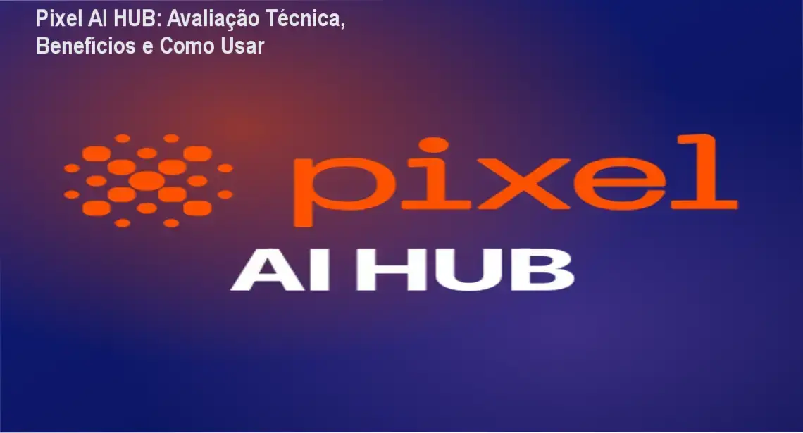 Tela do Pixel AI HUB mostrando comunidade de empresários e ferramentas de IA aplicadas ao negócio