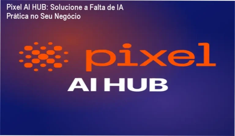 Tela do Pixel AI HUB mostrando comunidade de empresários aplicando inteligência artificial