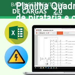 Planilha Quadro de Cargas 2.0: alerta de pirataria e compra