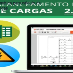 Planilha automática para cálculo de quadro de cargas