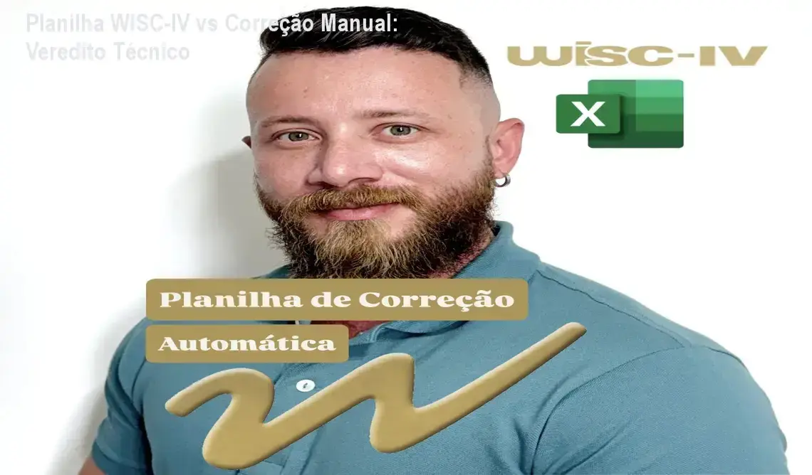 Comparativo entre a Planilha de Correção Automática do WISC‑IV e a correção manual tradicional