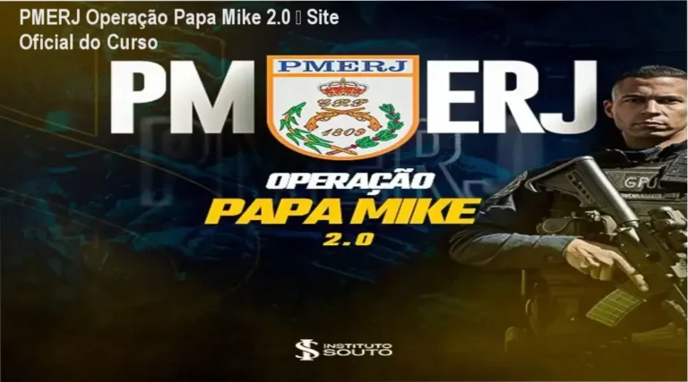 PMERJ Operação Papa Mike 2.0 – página oficial do Professor Ismael Souto
