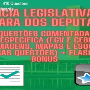 Policial Legislativo: 410 Questões Comentadas + Flashcards