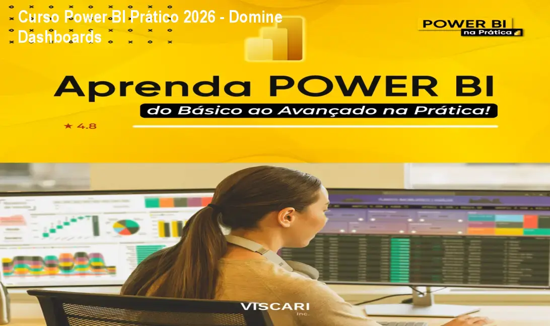 Curso Power BI Prático 2026 - Domine Dashboards 1 Curso Power BI Prático 2026 - Domine Dashboards