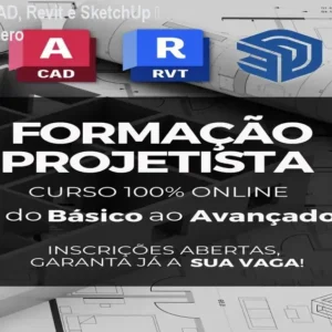 Curso AutoCAD, Revit e SketchUp – Aprenda do Zero