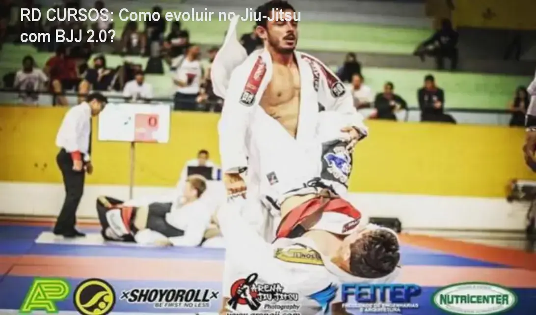 Tela do curso BJJ 2.0 da RD CURSOS mostrando aulas organizadas de Jiu-Jitsu