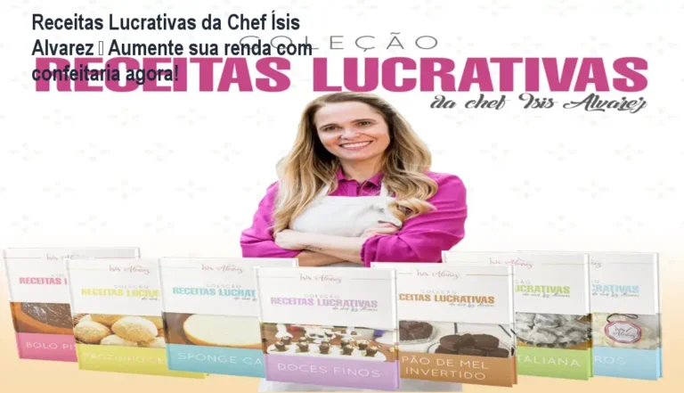 Receitas Lucrativas da Chef Ísis Alvarez – Aumente sua renda com confeitaria agora! 3 Chef Ísis Alvarez apresentando receitas lucrativas de confeitaria para empreendedores aumentarem a renda