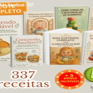 Receitas para Bebês Saudável – 337 receitas + bônus