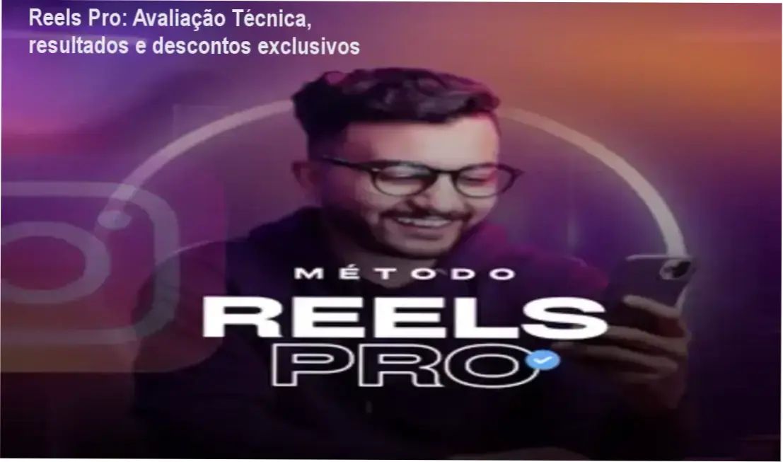 Tela mostrando oferta do Reels Pro com cupom de desconto
