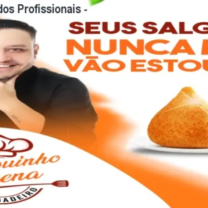 Curso de Salgados Profissionais - Marquinho Lucena