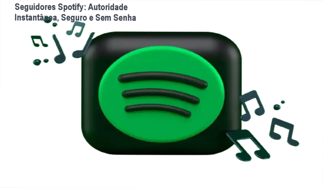 Painel da Agência Followgram mostrando entrega de seguidores Spotify sem necessidade de senha