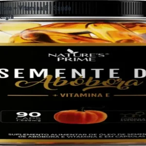 Semente de Abóbora + Vitamina E – Saúde da Próstata e Energia