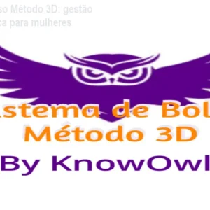 Sistema de Bolso Método 3D: gestão financeira prática para mulheres