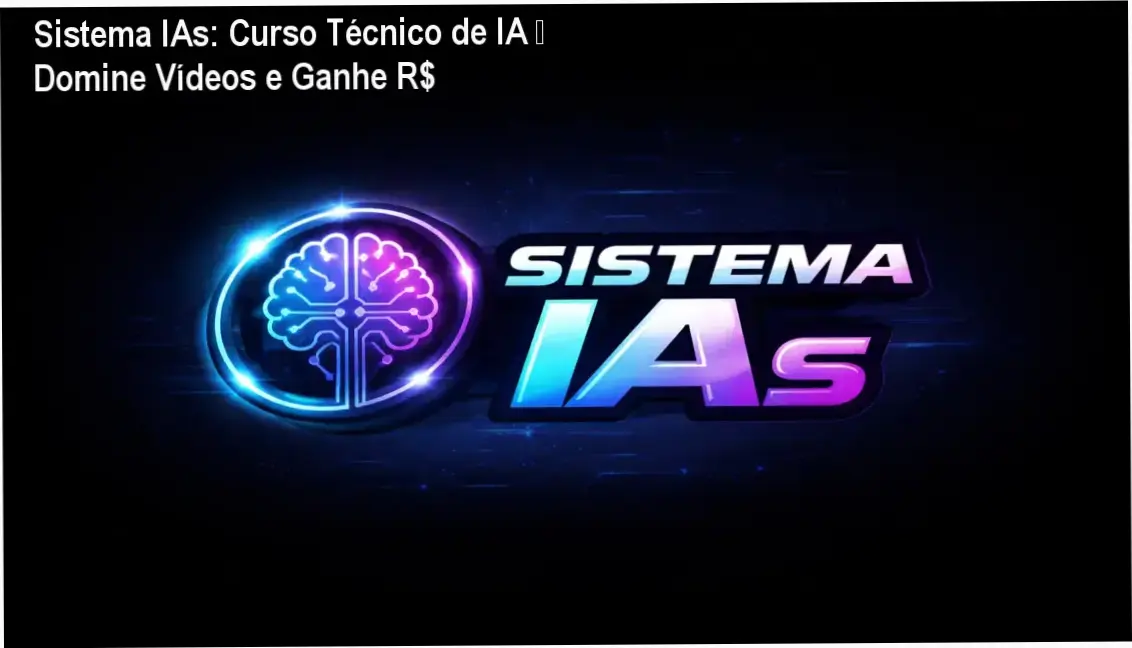 Imagem promocional do Curso Sistema IAs mostrando oferta com desconto de R$351