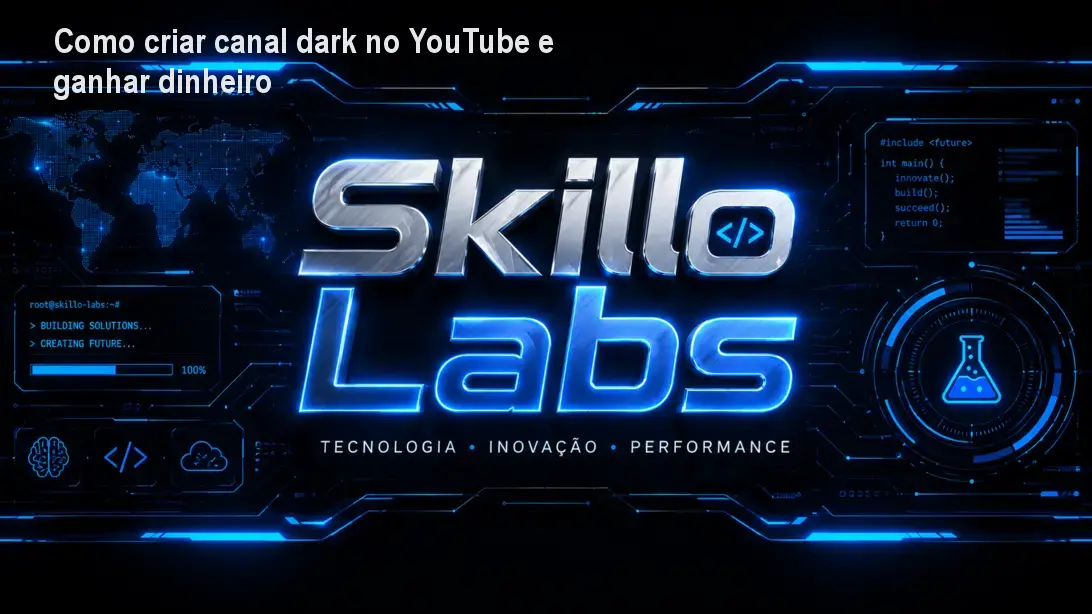Como criar canal dark no YouTube e ganhar dinheiro 1 Como criar canal dark no YouTube e ganhar dinheiro