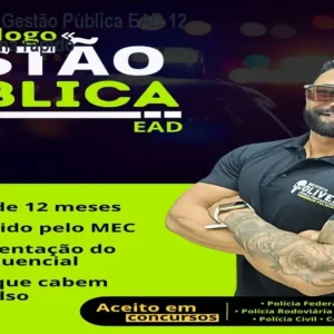 Tecnólogo em Gestão Pública EAD 12 meses – Diploma rápido