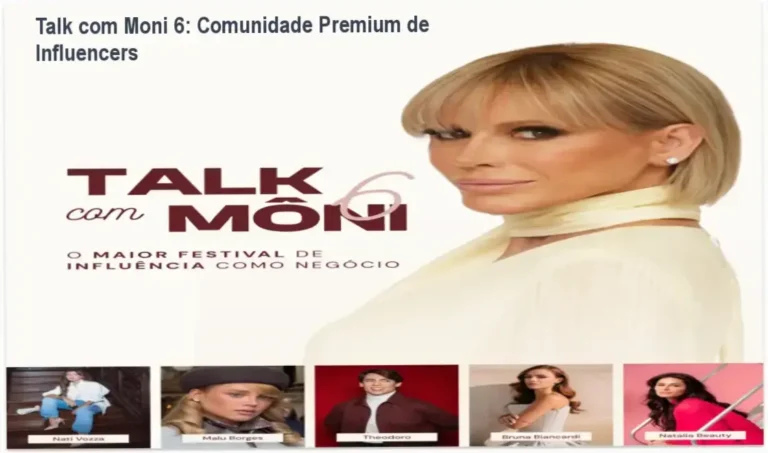 Talk com Moni 6 comunidade de alunos e networking elite