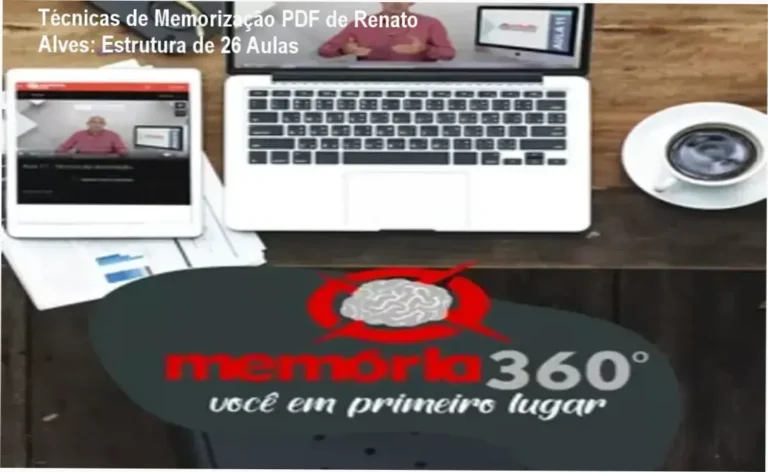 Técnicas de Memorização PDF de Renato Alves – módulos, aulas e conteúdo programático