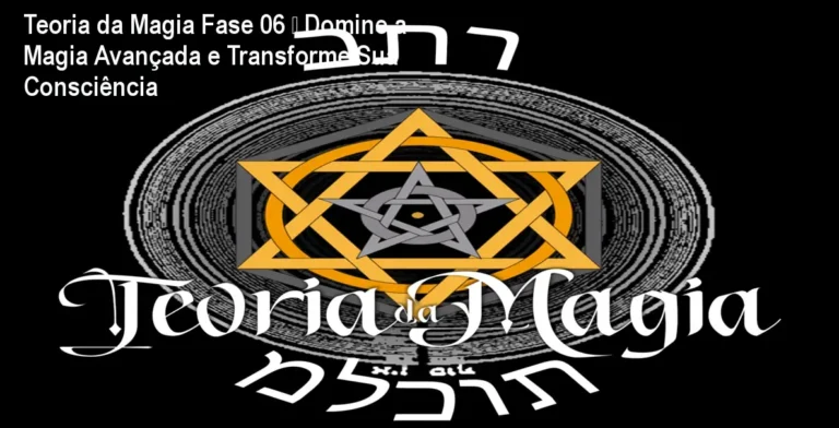 Imagem do curso Teoria da Magia Fase 06 de Nino Denani mostrando a capa do material e destacando a integração entre magia e neurociência