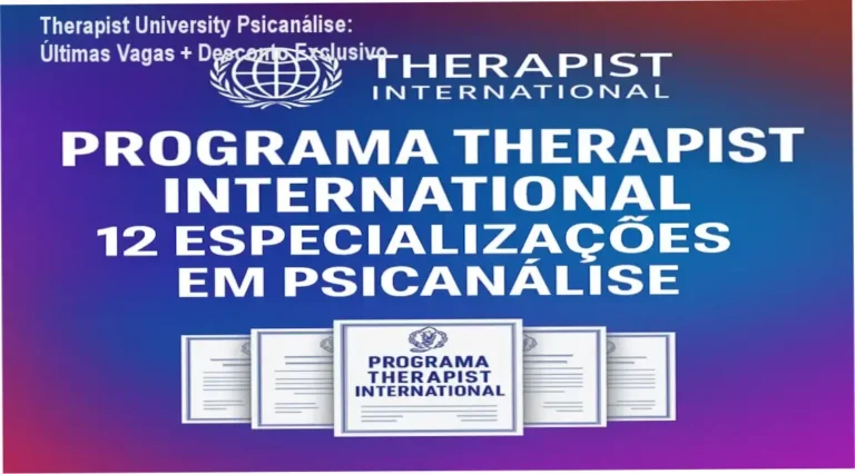 Therapist University Psicanálise: Últimas Vagas + Desconto Exclusivo 1 Therapist University Psicanálise promoção de desconto exclusivo