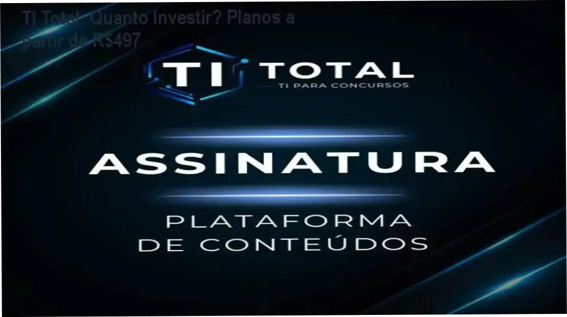 TI Total custo-benefício e valor percebido: preço vs entrega