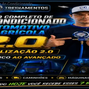 Curso online de Ar‑Condicionado Automotivo e Agrícola 2.0