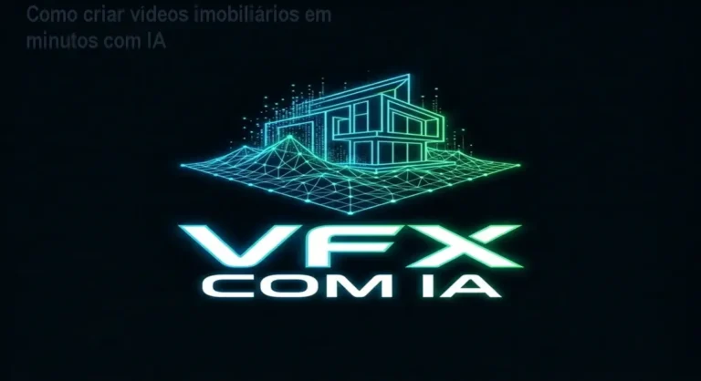 Treinamento VFX com IA para criar vídeos imobiliários profissionais usando celular
