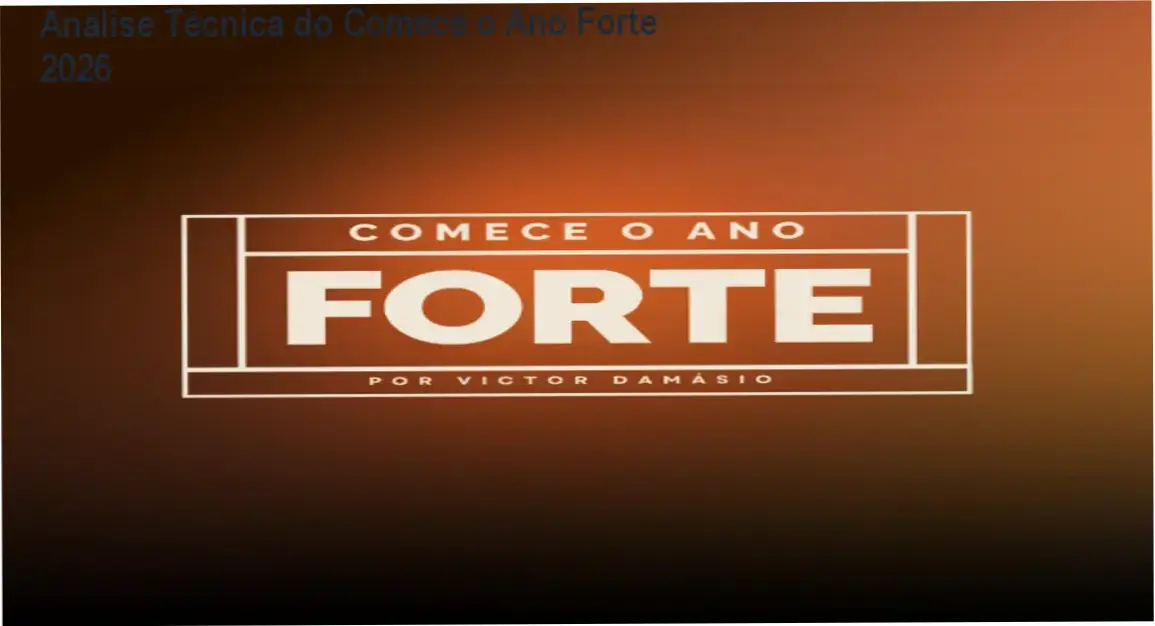 Victor Damásio apresenta a mentoria Comece o Ano Forte 2026 focada em execução rápida de produtos digitais