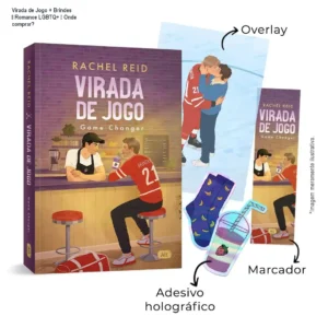 Virada de Jogo + Brindes – Romance LGBTQ+ – Onde comprar?